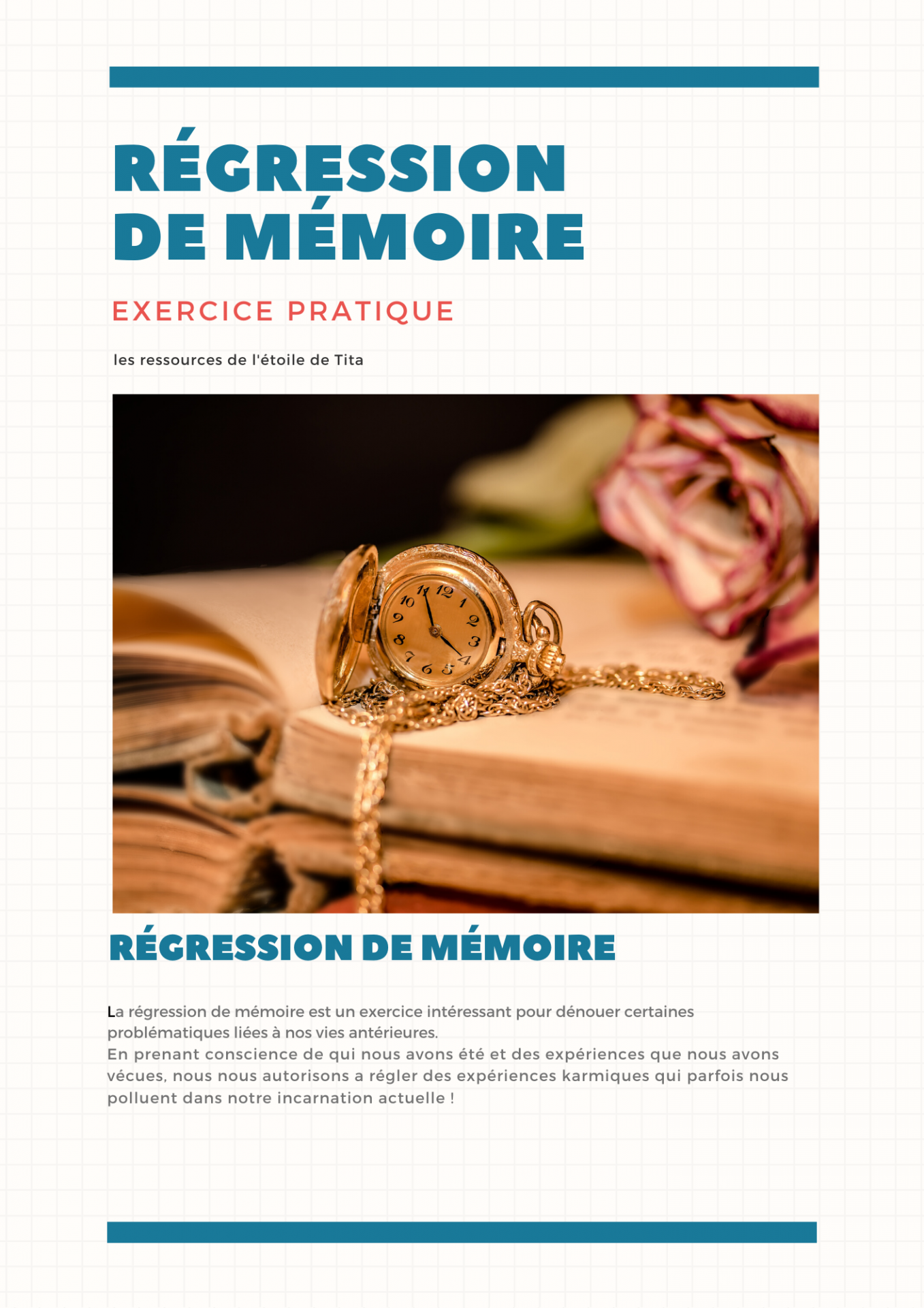 régression de mémoire